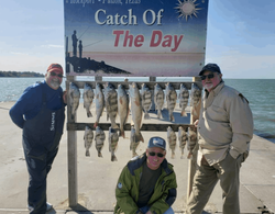 Redfish and Black Dum Caught in Port Aransas